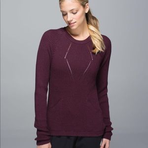 Lululemon Bordeaux Sweater (H)